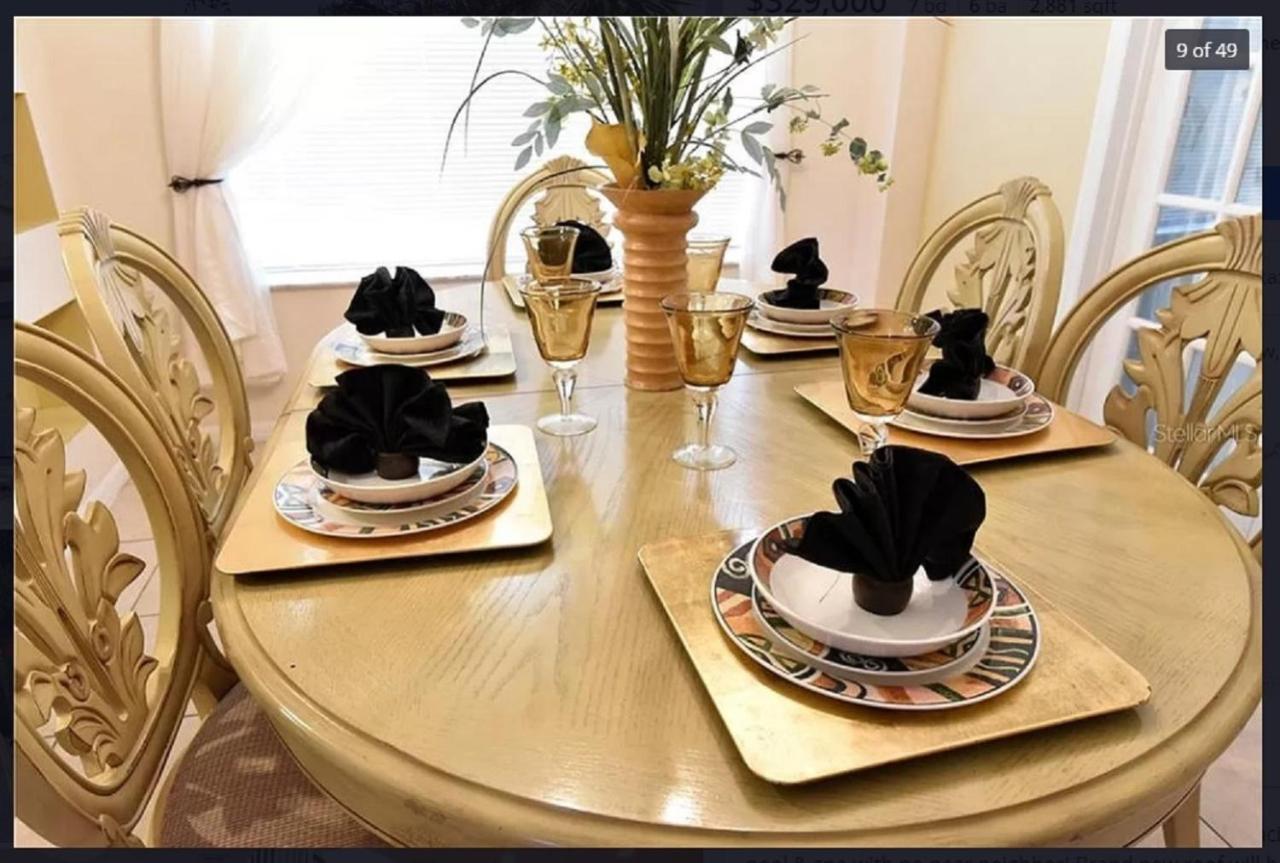 7 Bedroom, 6 Bath And Pool Near Disney In Emerald Island 4 King Master Suites 基西米 外观 照片
