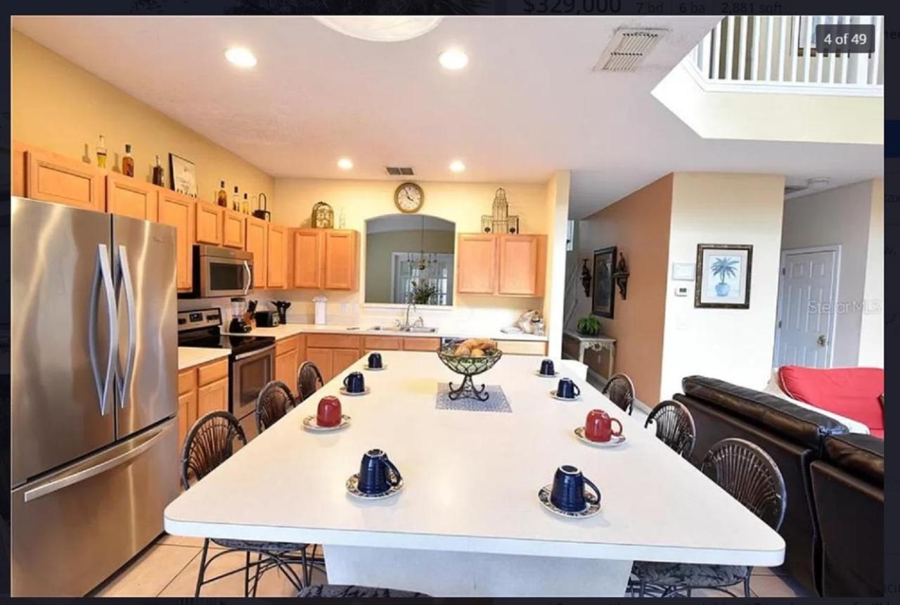 7 Bedroom, 6 Bath And Pool Near Disney In Emerald Island 4 King Master Suites 基西米 外观 照片