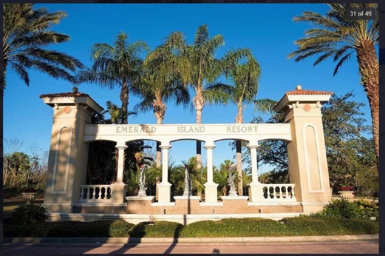 7 Bedroom, 6 Bath And Pool Near Disney In Emerald Island 4 King Master Suites 基西米 外观 照片