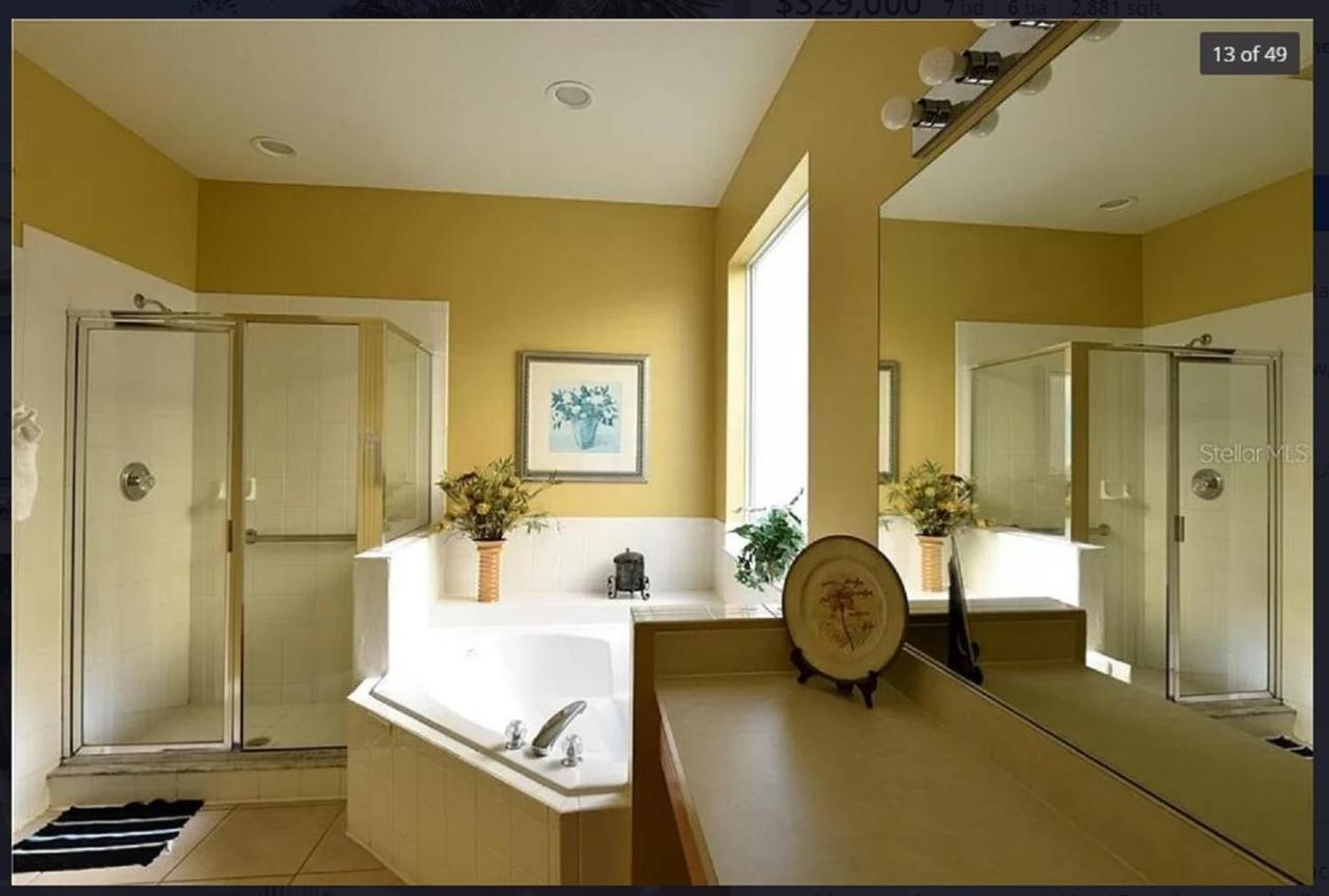7 Bedroom, 6 Bath And Pool Near Disney In Emerald Island 4 King Master Suites 基西米 外观 照片